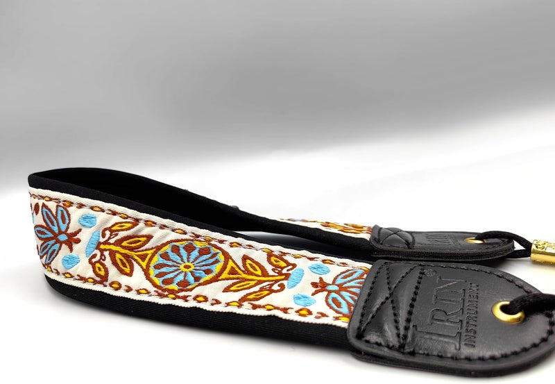 lightstar Store IRIN Embroidery Saxophone Neck Strap - (Comfort, Breathable, Metal Swivel Snap Hook) Sax Neck Strap for Alto Tenor - Image 2